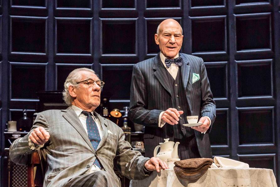 1. Ian McKellen and Patrick Stewart in No Man's Land. Photo by Johan Persson